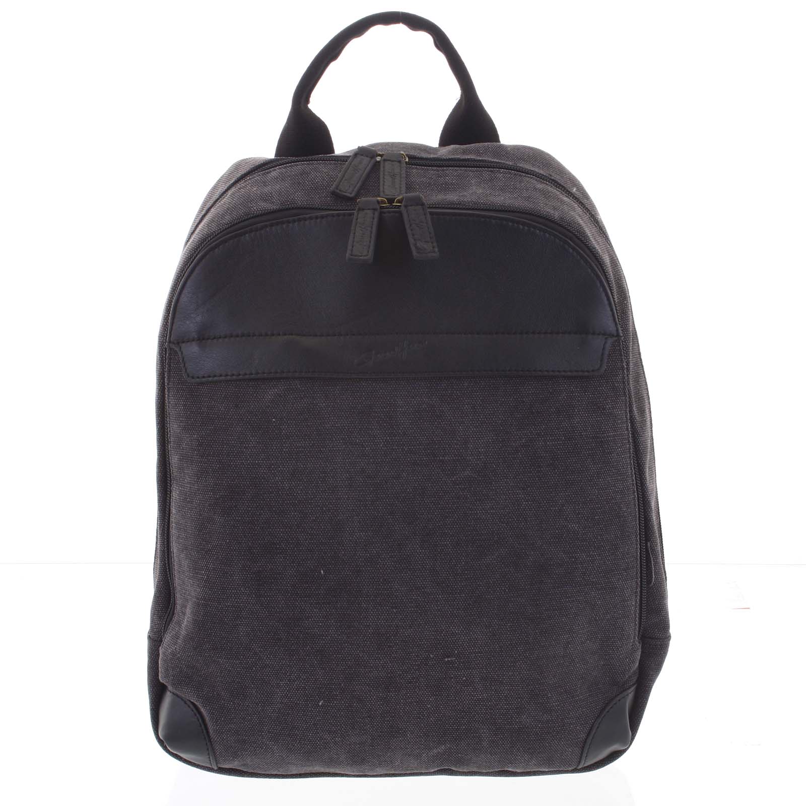 Stylový pánský batoh černý - Gerard Henon Roch černá