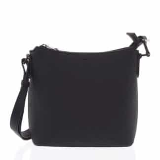 Dámská jemně strukturovaná černá kabelka - Hexagona Zinaida černá