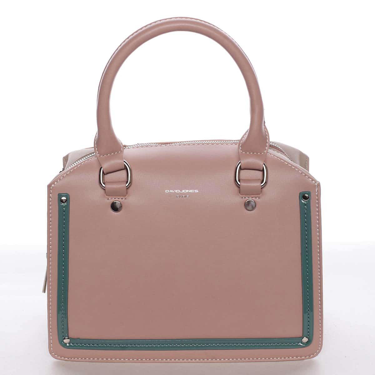 Malá originální dámská kabelka do ruky růžová - David Jones Aglaia růžová
