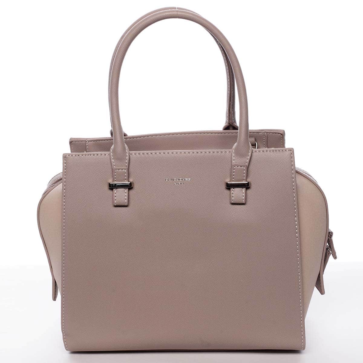 Luxusní módní světlá camel kabelka přes rameno - David Jones Ariana Camel