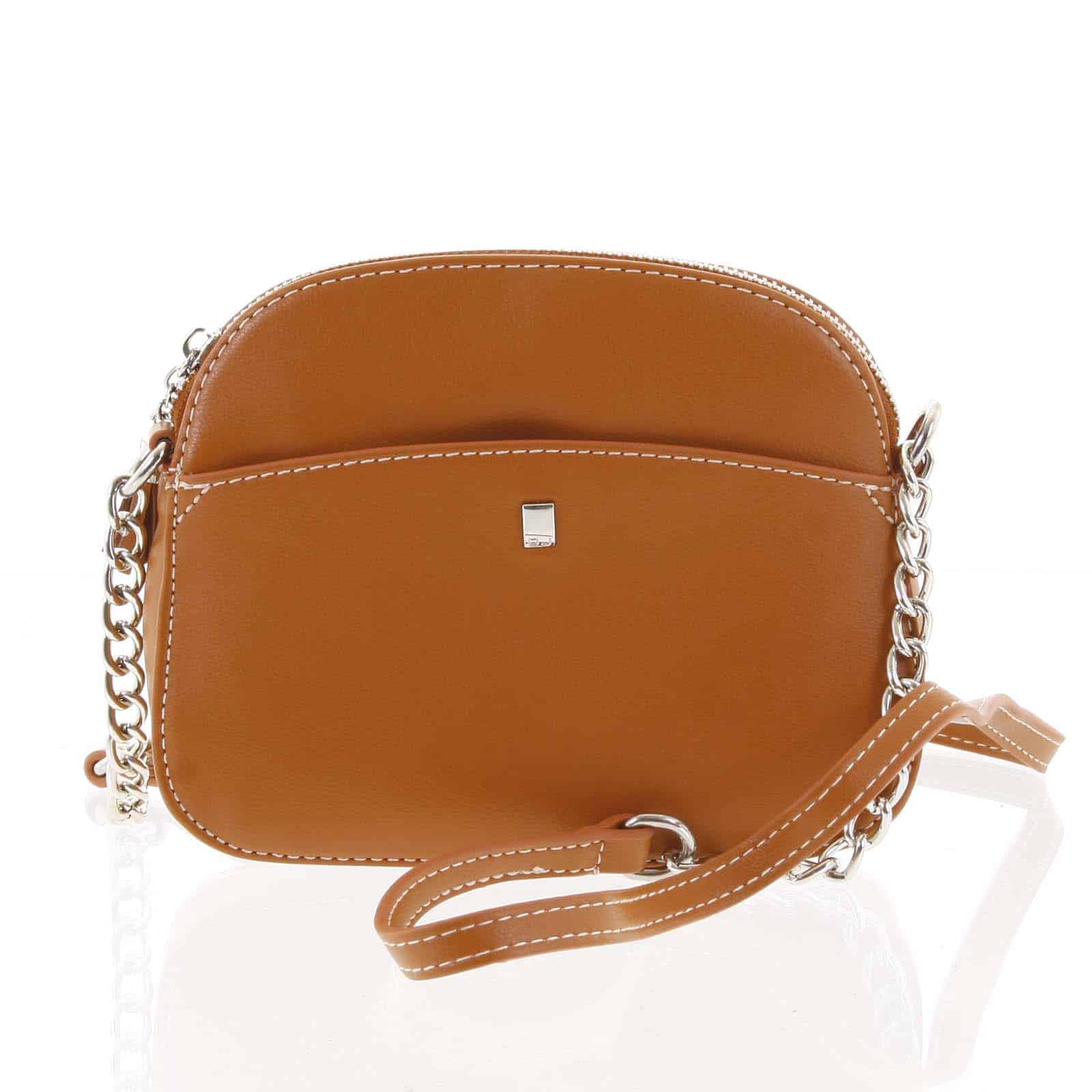 Dámská oranžová crossbody mini kabelka - David Jones Shirley oranžová