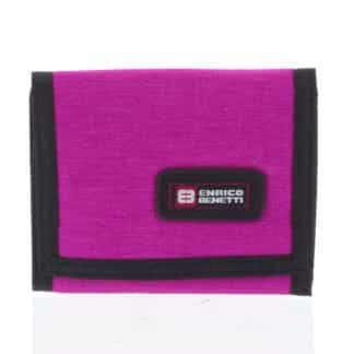 Peněženka látková fuchsiová - Enrico Benetti 4600 růžová
