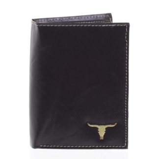 Pánská kožená peněženka černá - BUFFALO Dura černá