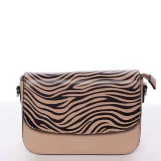 Originální pudrově růžová crossbody kabelka - Silvia Rosa Hilary  pudrová