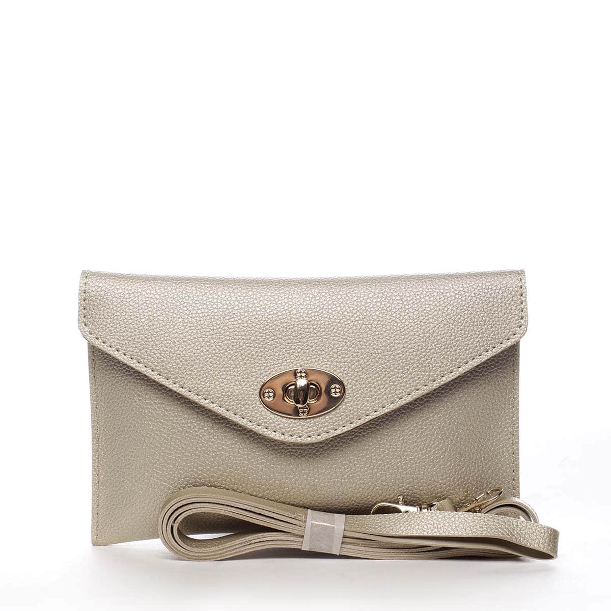 Malé moderní dámské psaníčko zlaté - Maria C Julissa zlatá