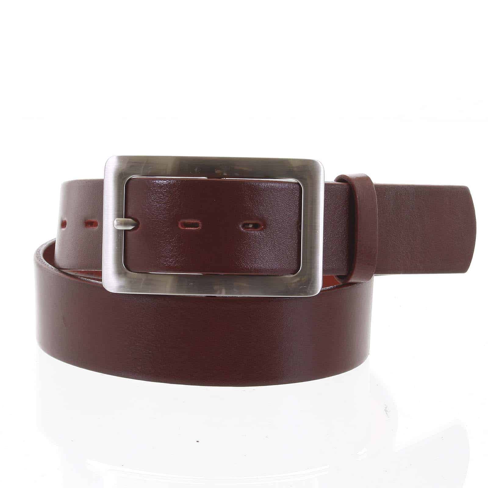 Dámský kožený opasek červený - PB Nisan 100 červená