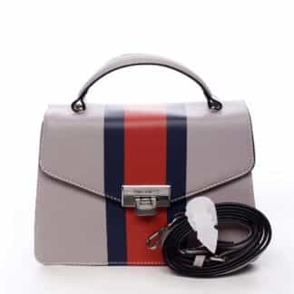 Exkluzivní menší dámská kabelka do ruky světle fialová - David Jones Shabana fialová