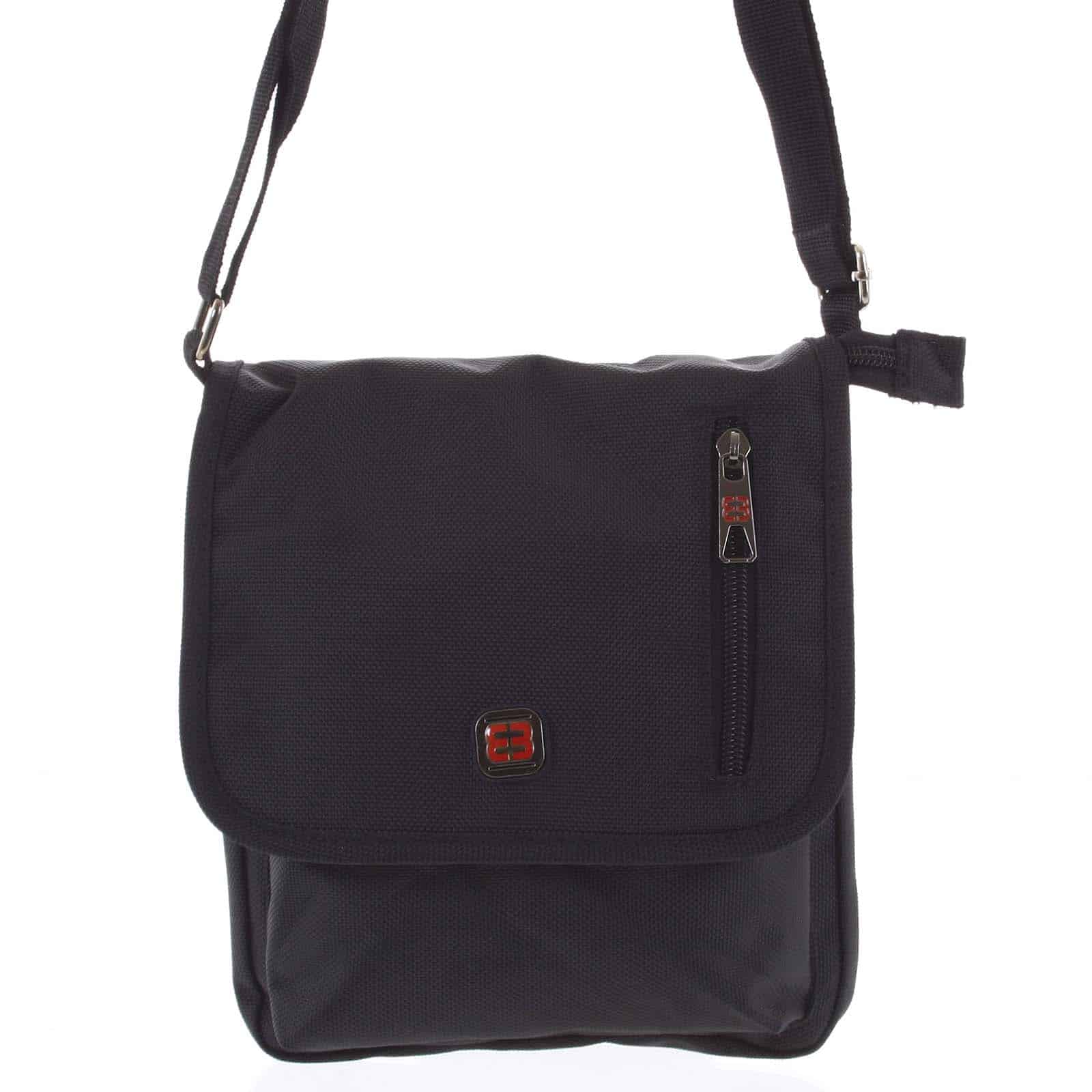 Pánská crossbody taška na doklady černá - Enrico Benetti Meysam černá