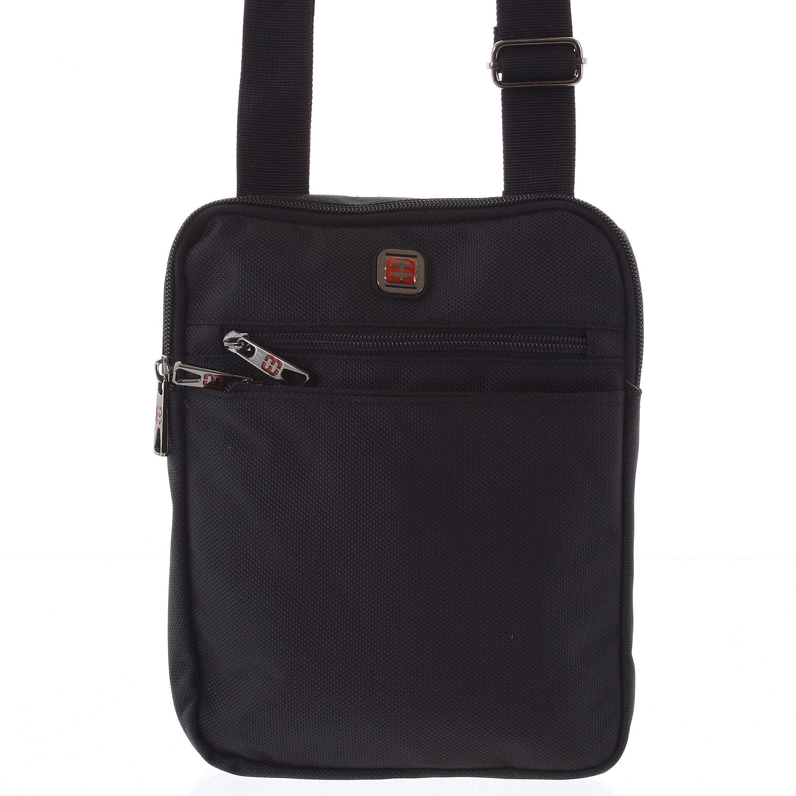 Pánská crossbody taška na doklady černá - Enrico Benetti Najil černá