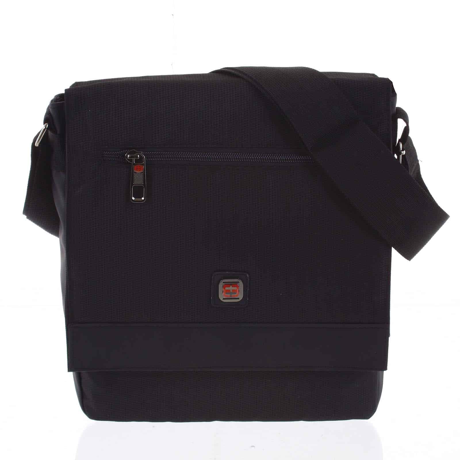 Pánská brašna přes rameno černá - Enrico Benetti Saleh černá