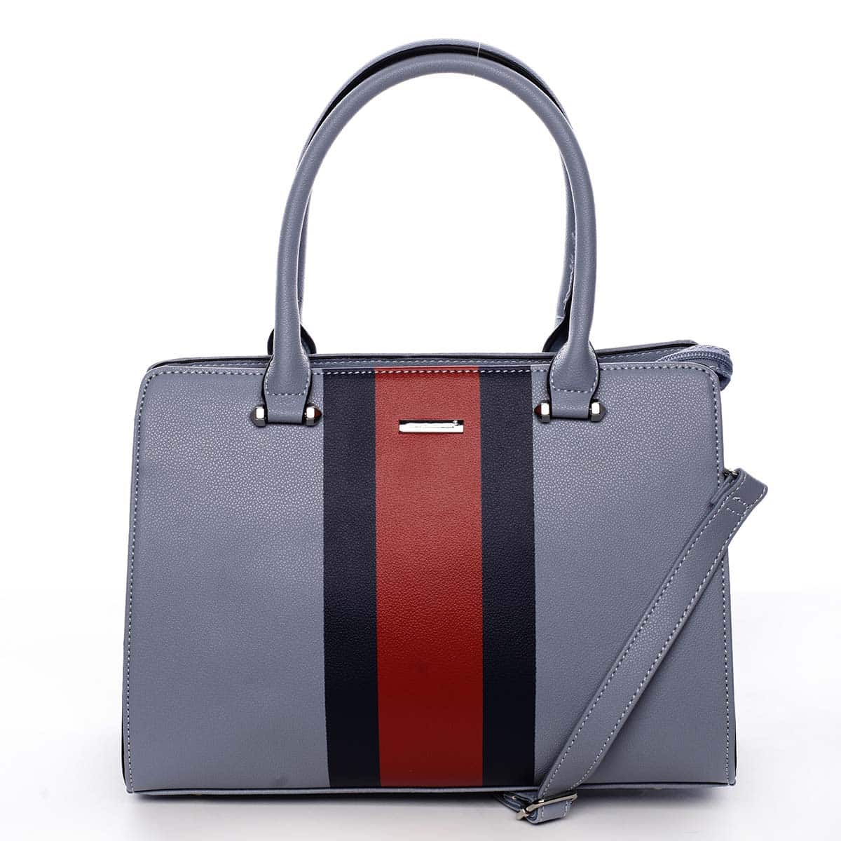 Exkluzivní dámská kabelka do ruky bledě modrá - David Jones Shabanax modrá