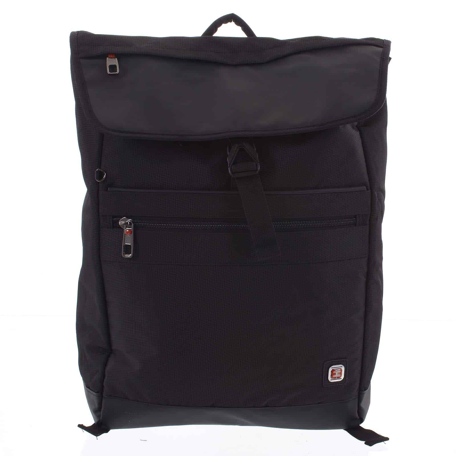 Velký černý batoh - Enrico Benetti Sanjar černá