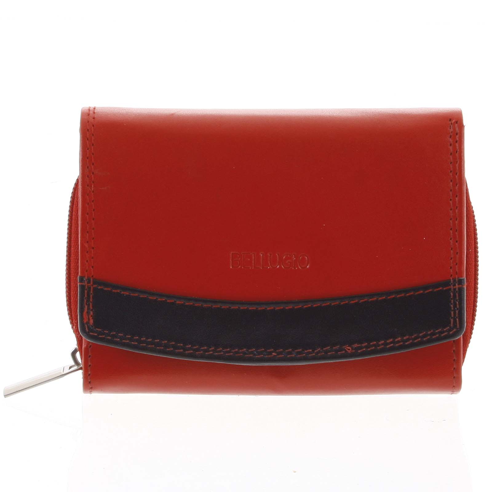 Dámská kožená peněženka červená - Bellugio Aleron červená