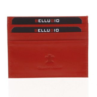 Kožené pouzdro na kreditní karty červené - Bellugio 1001 červená