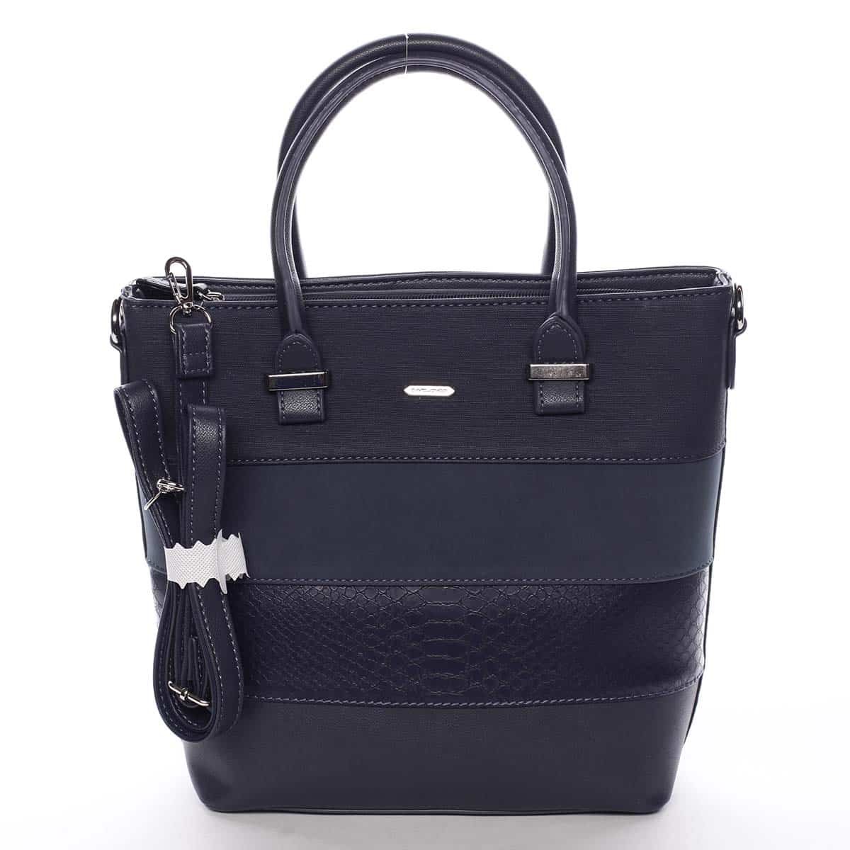 Dámská kabelka tmavě modrá - David Jones Geeta modrá