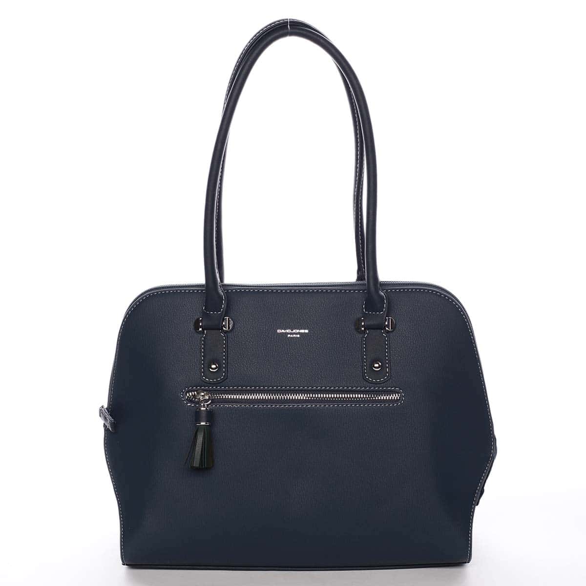 Dámská kabelka přes rameno tmavě zelená - David Jones Elaisa  zelená