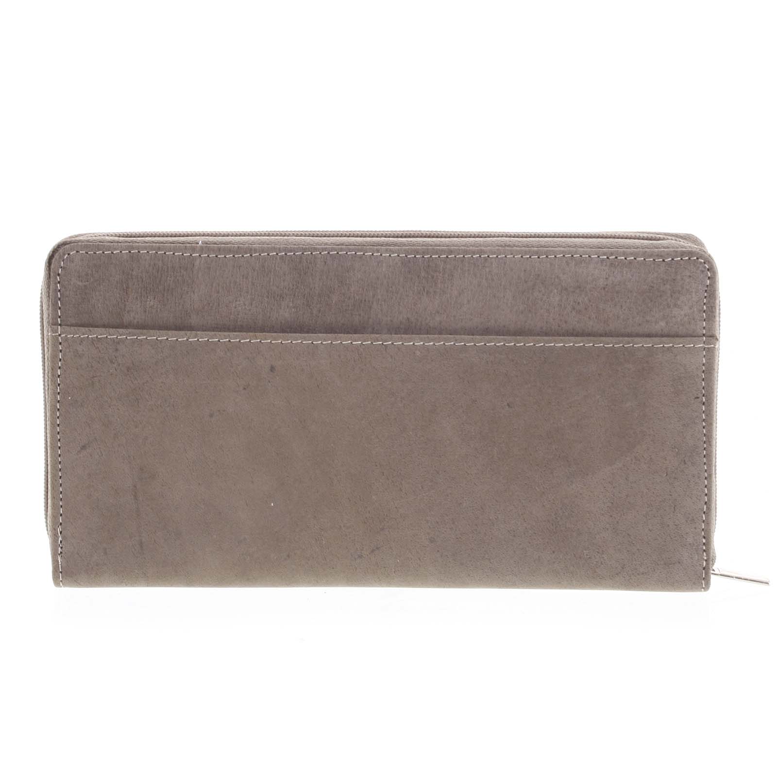 Dámská kožená peněženka taupe - Tomas Imvilophu Taupe