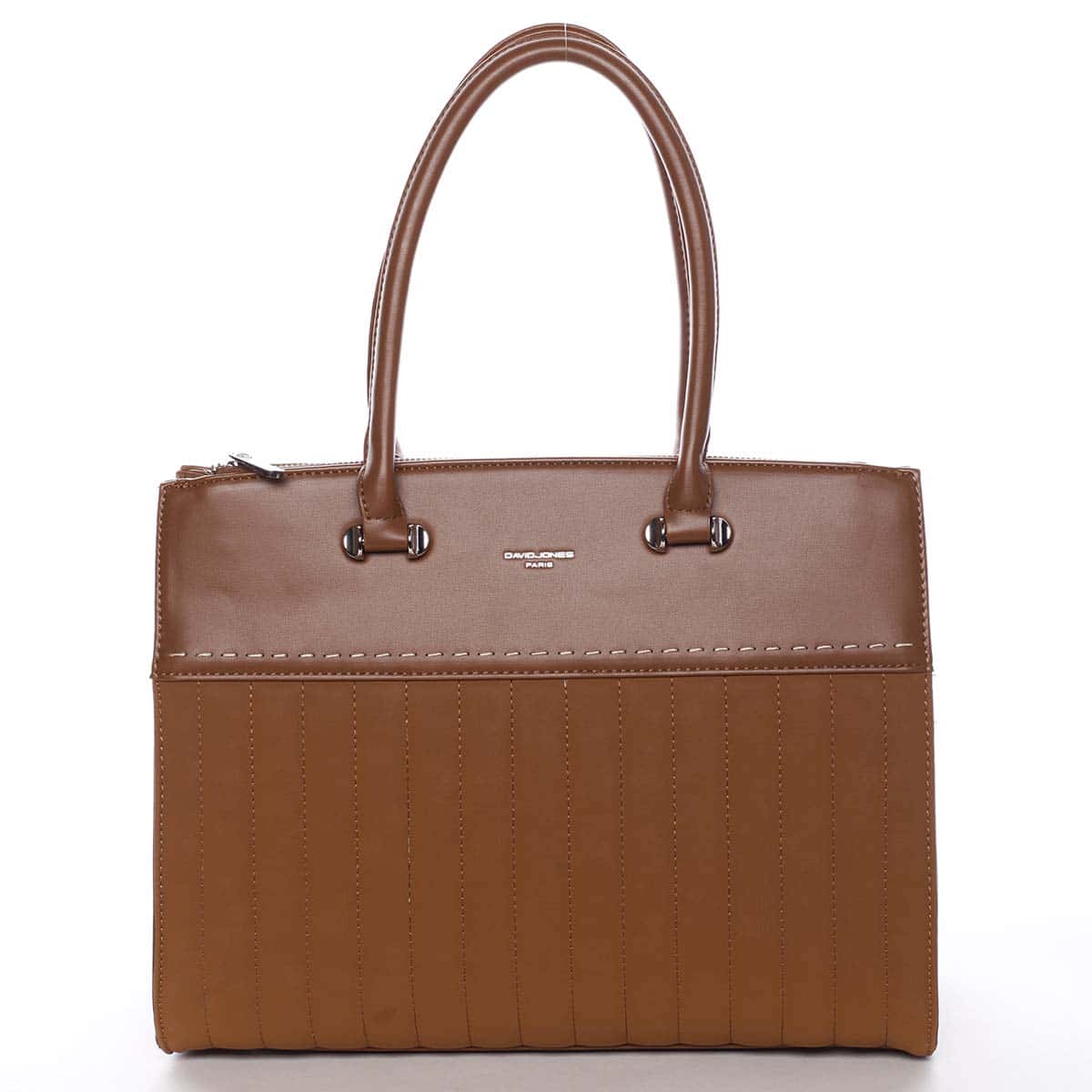 Dámská kabelka přes rameno koňaková - David Jones Walissa koňak