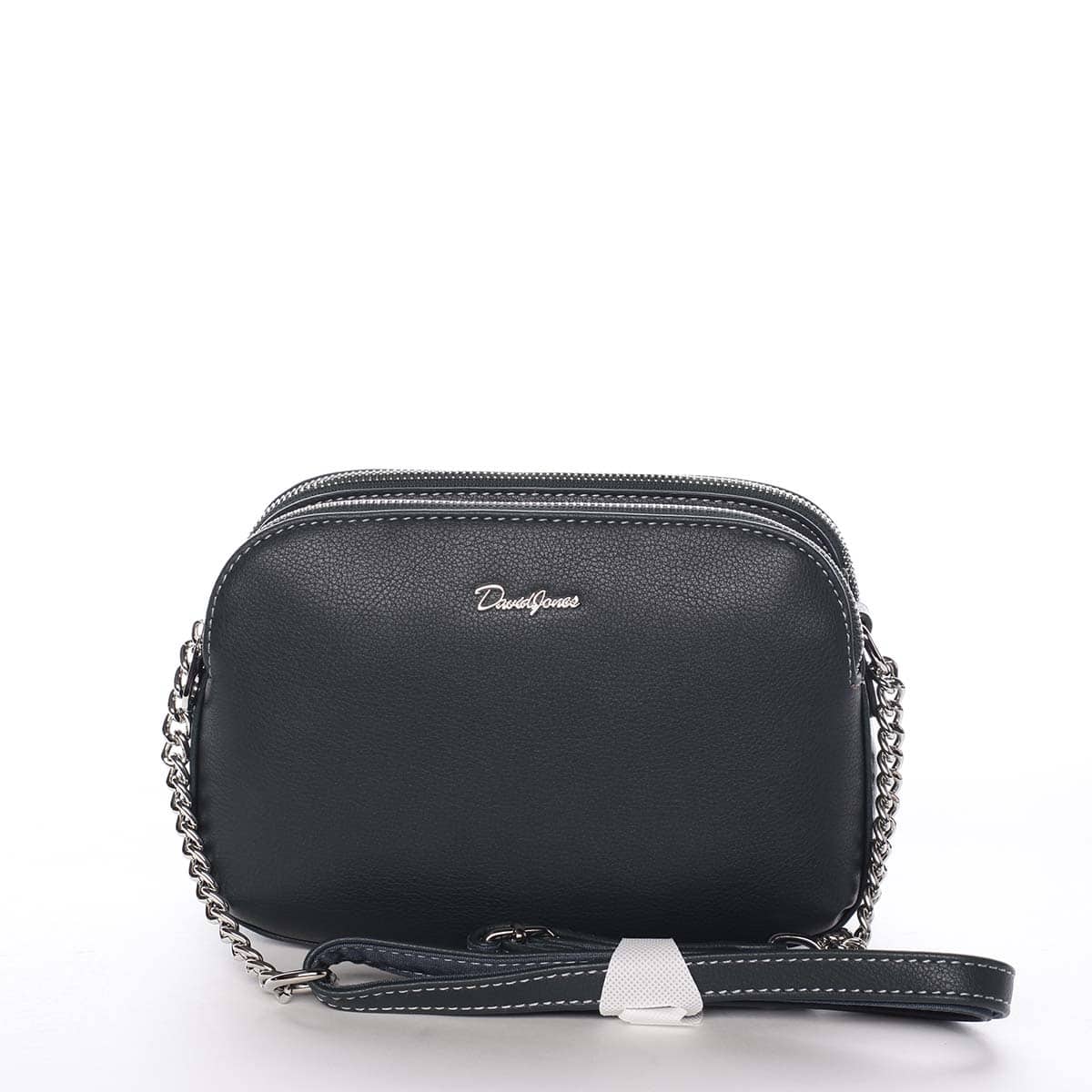 Dámská crossbody kabelka tmavě zelená - David Jones Beatriz zelená