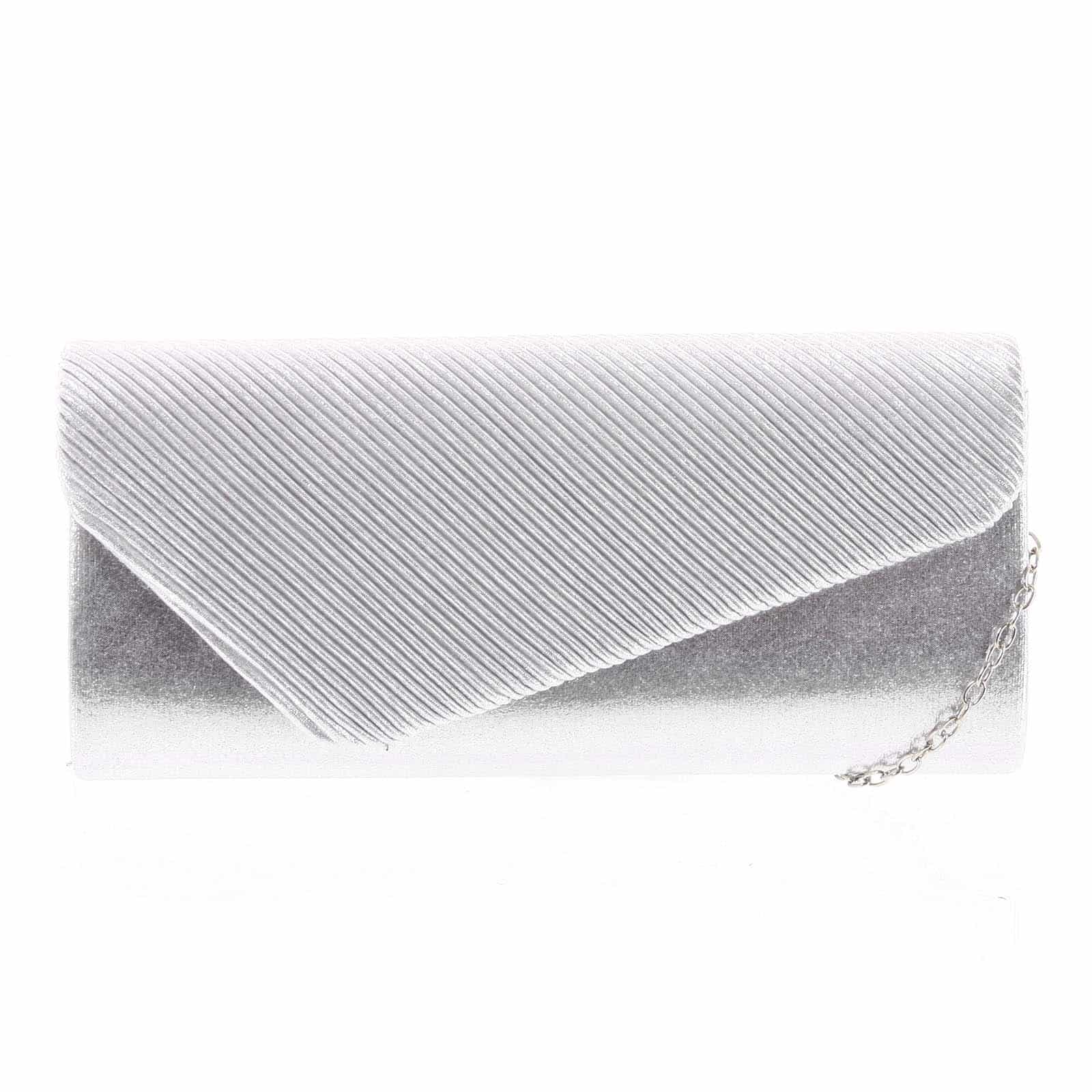 Dámské psaníčko stříbrné - Michelle Moon Ediol stříbrná