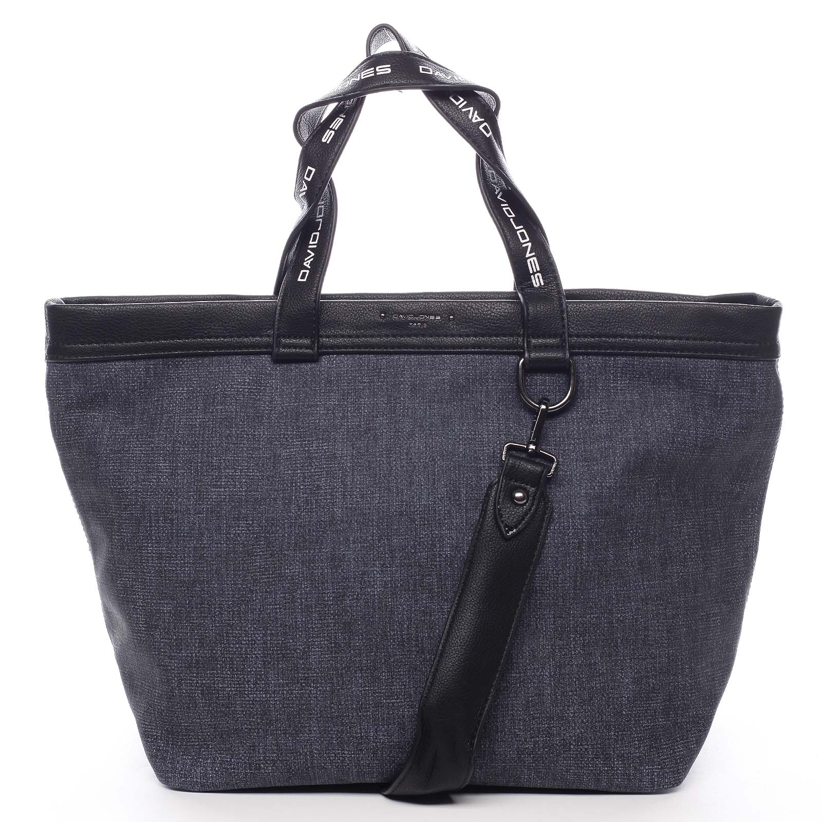 Velká dámská kabelka tmavě modrá - David Jones Graciete  modrá