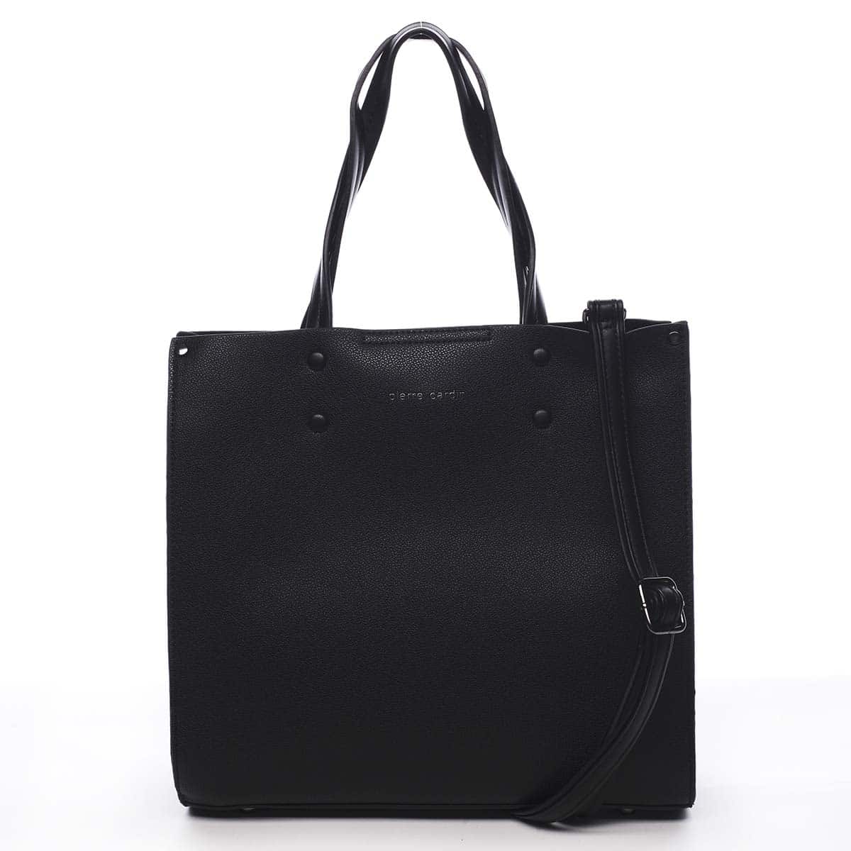 Dámská kabelka černá - Pierre Cardin Dished černá