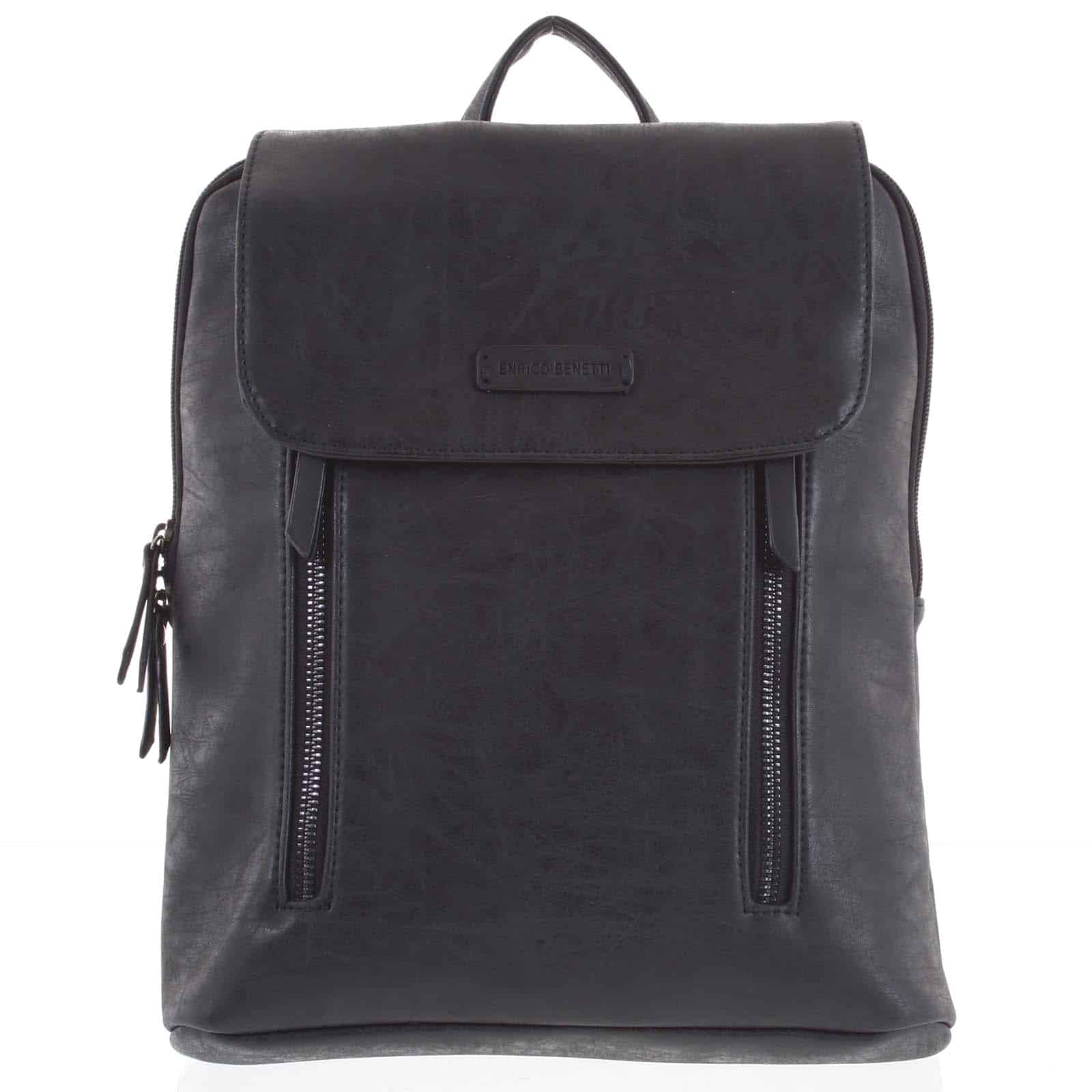 Dámský střední batoh černý - Enrico Benetti Aviana černá