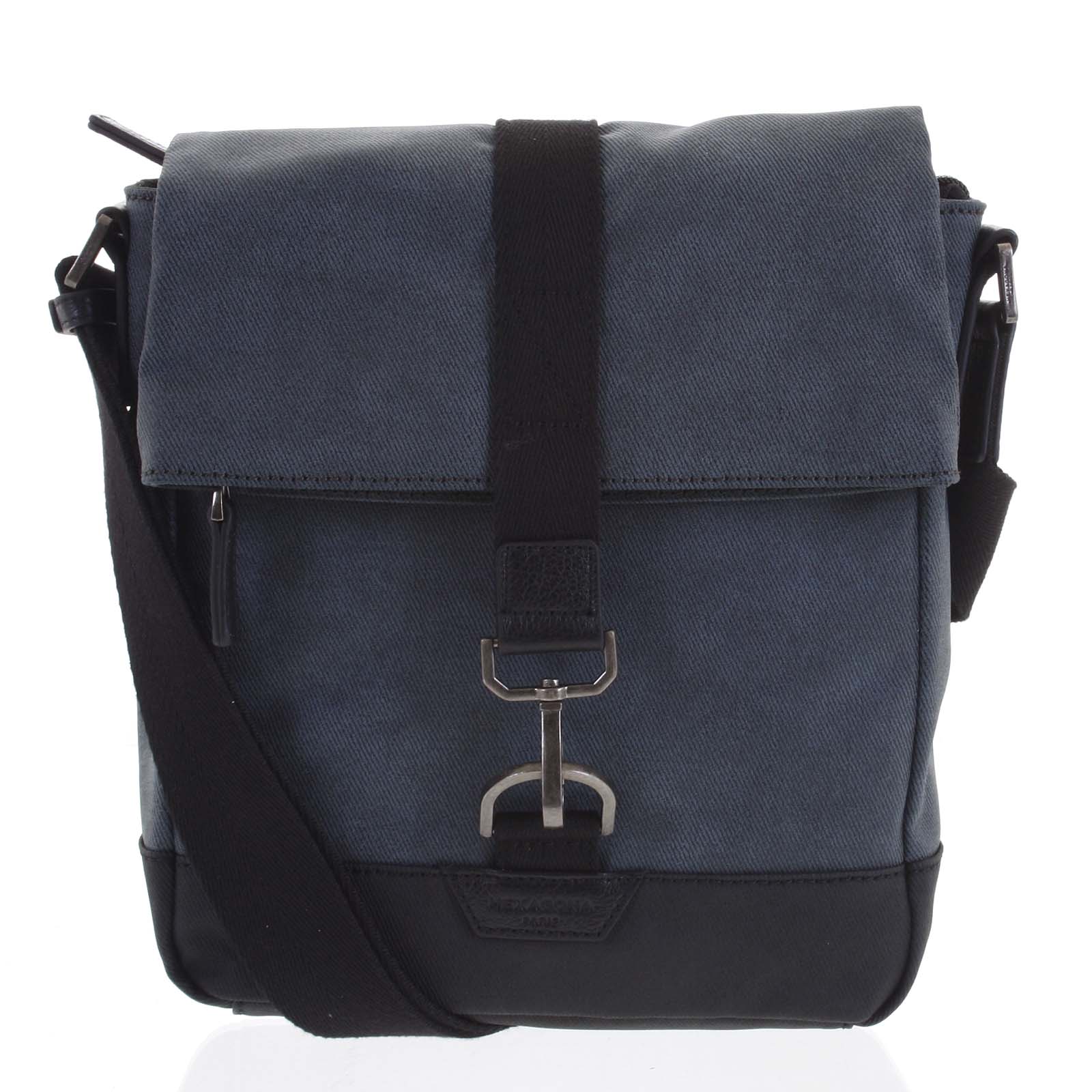 Pánská taška přes rameno modrá - Hexagona Bennio modrá