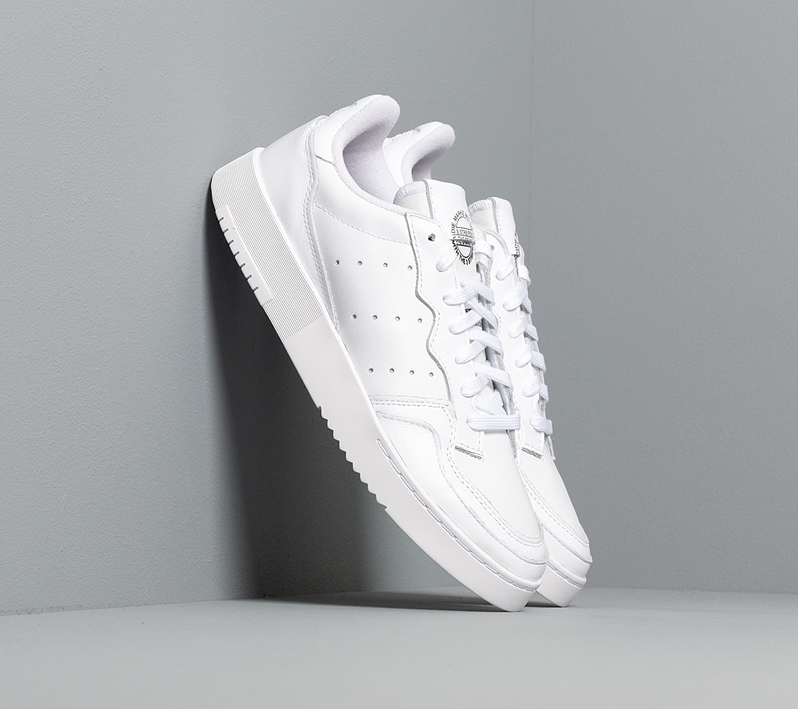 adidas Supercourt Ftw White/ Ftw White/ Core Black