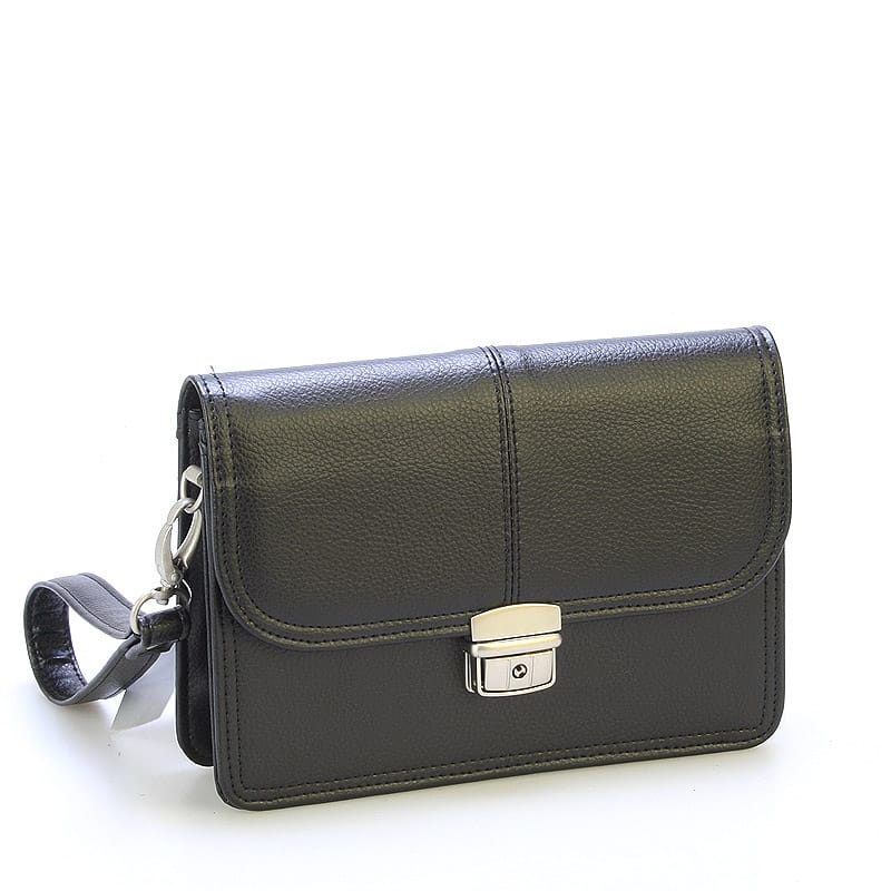 Elegantní pánské černé etue - Sendi Design 2101 černá