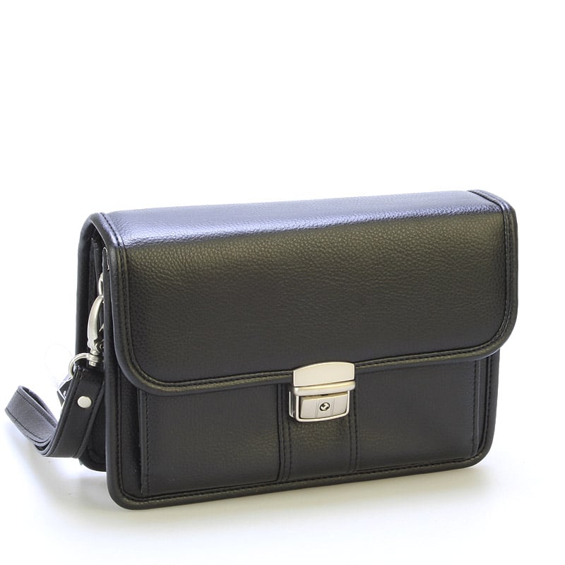 Prostorné pánské černé etue - Sendi Design 2802 černá