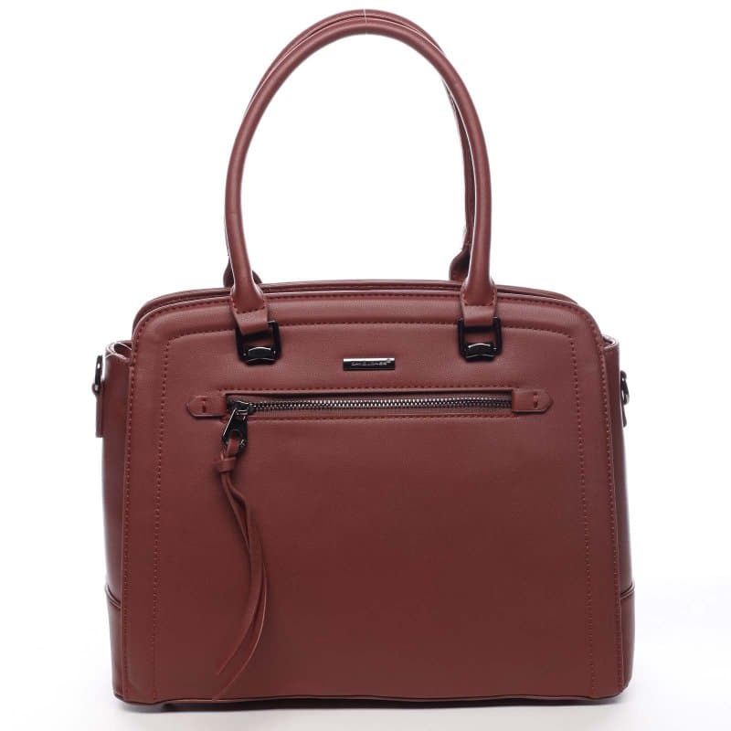 Dámská kabelka vínová - David Jones Heaven vínová