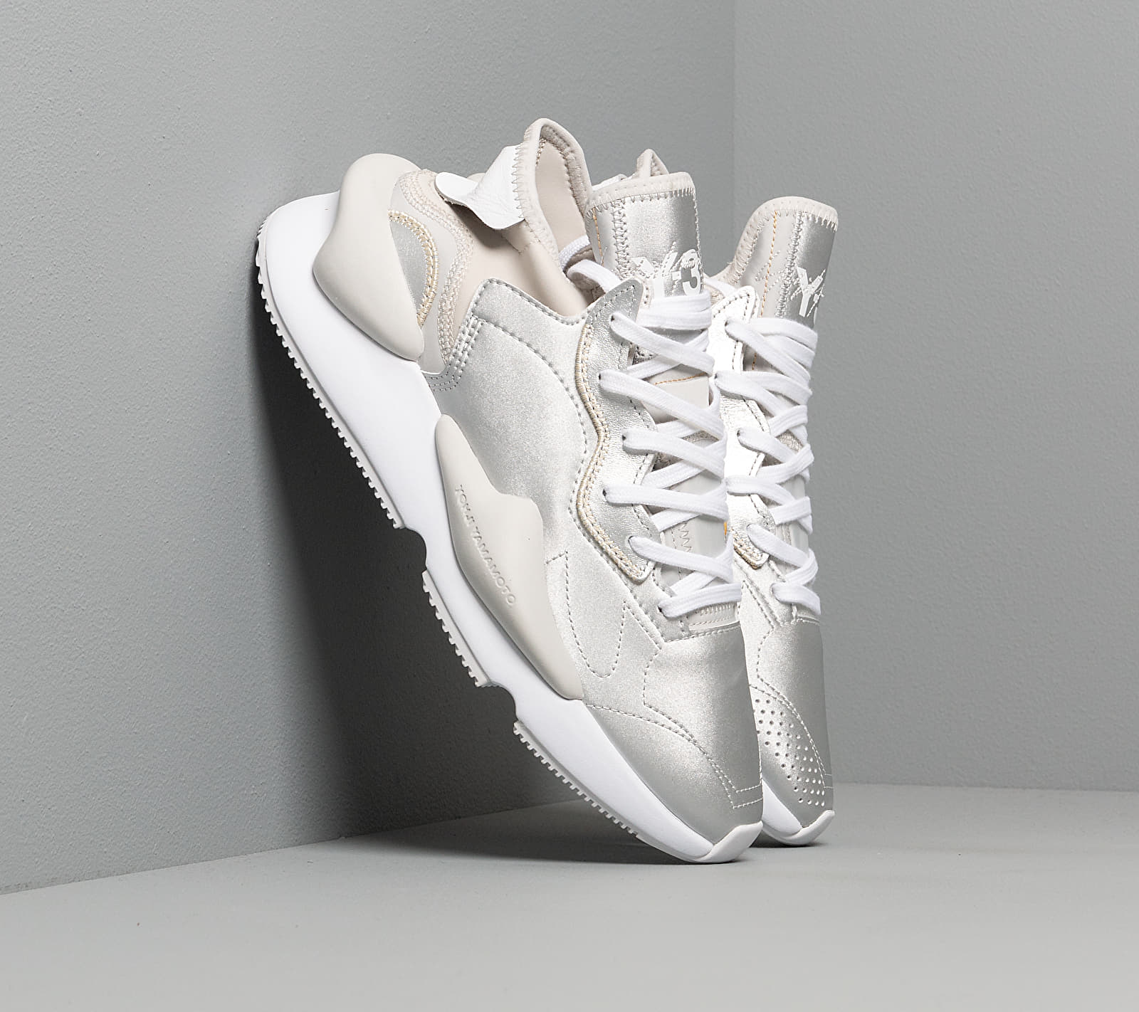 Y-3 Kaiwa Silver Metallic/ Ftw White/ Silver Metallic