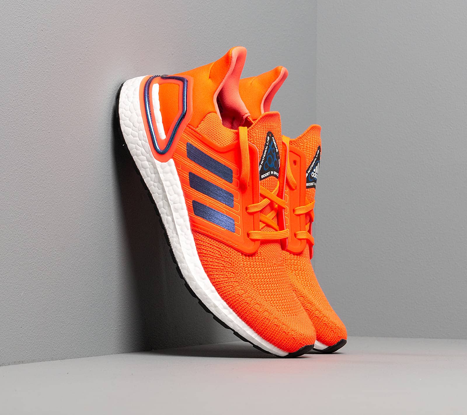 adidas UltraBOOST 20 Solid Red/ Blue Vime/ Ftw White