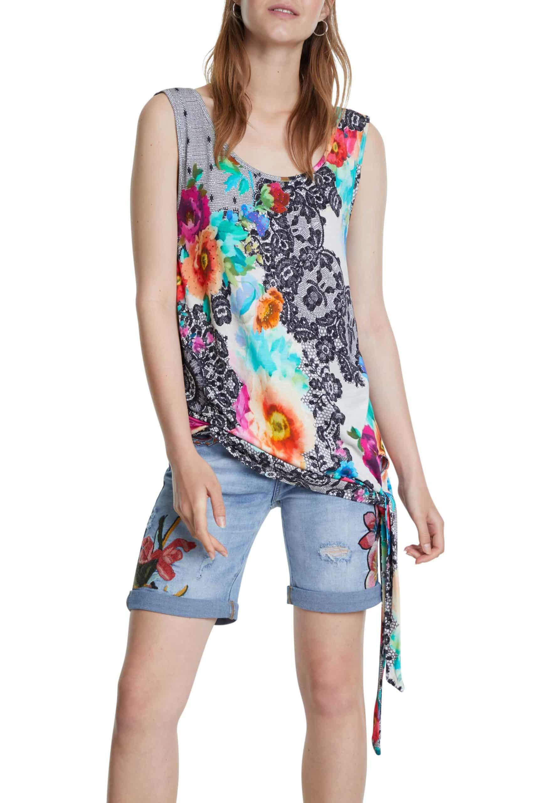 Desigual barevné tílko TS Crystal