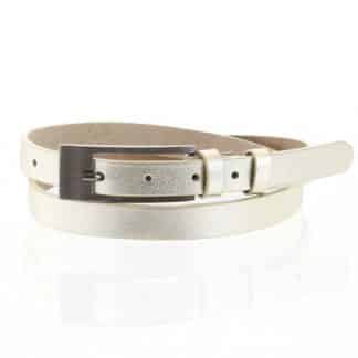 Dámský kožený opasek zlatý - PB Synty 90 zlatá