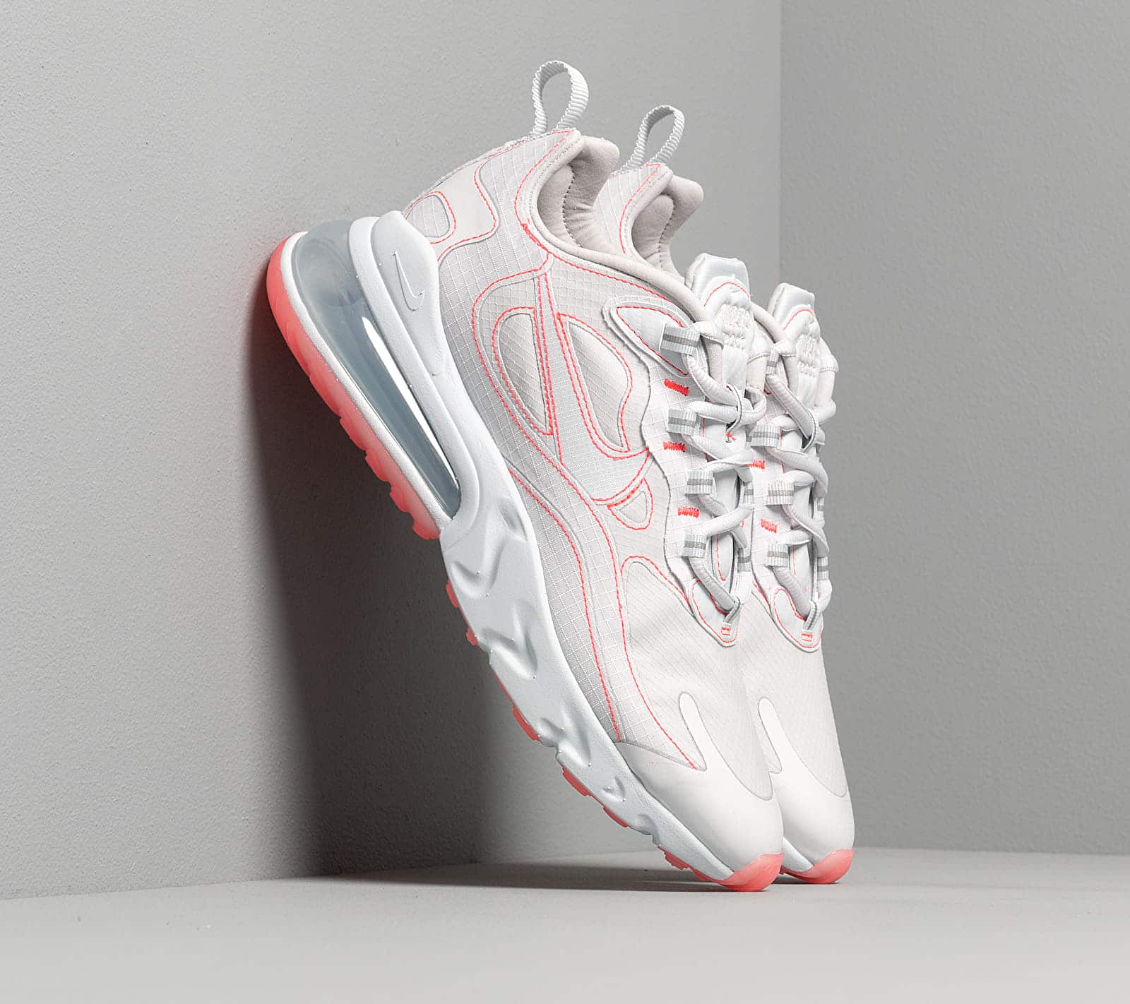 Nike Air Max 270 React SP White/ White-Flash Crimson