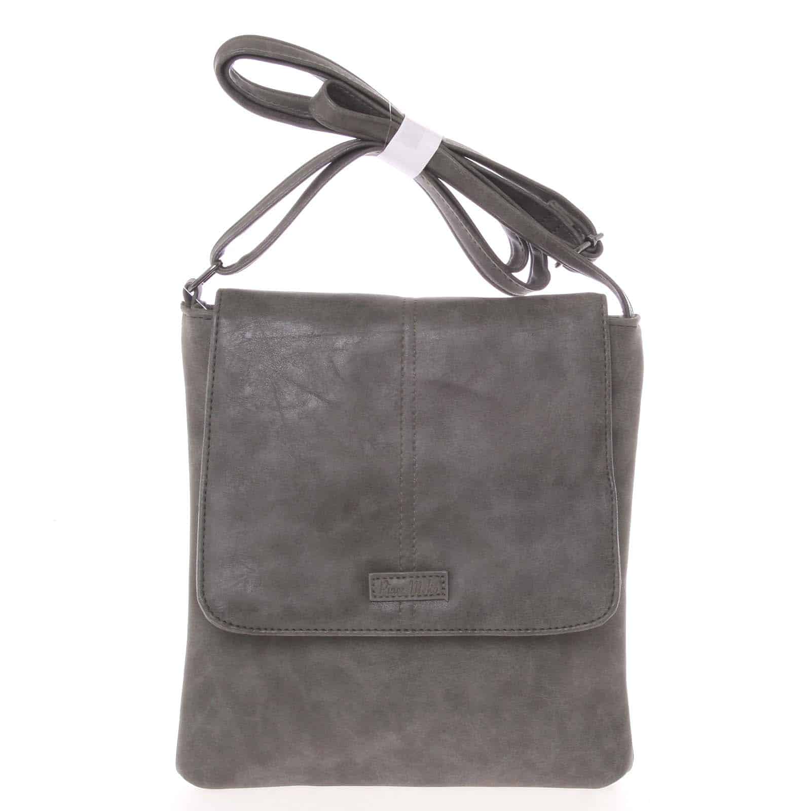 Dámská elegantní crossbody kabelka šedá - Piace Molto Narcissa šedá