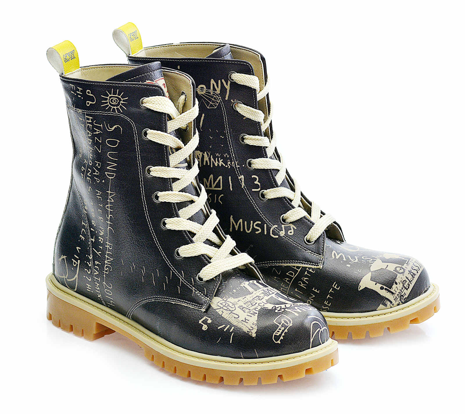 Goby černé boty Black Music