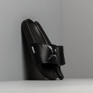 AXEL ARIGATO Tori Slides White Leather Black