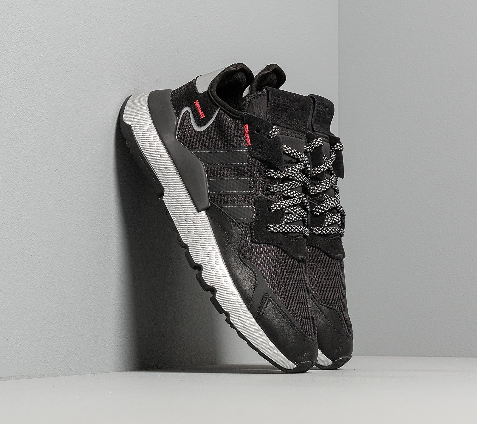 adidas Nite Jogger W Core Black/ Shock Red/ Silver Metalic