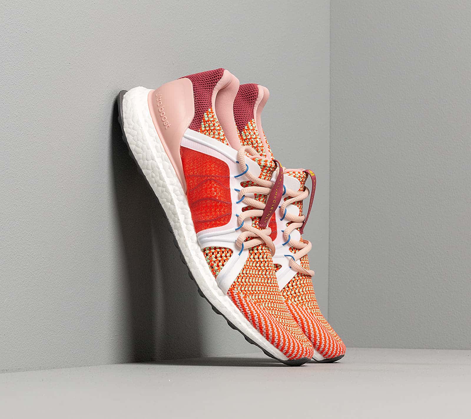 adidas x Stella McCartney UltraBOOST Legend Red/ Active Orange/ Ftw White