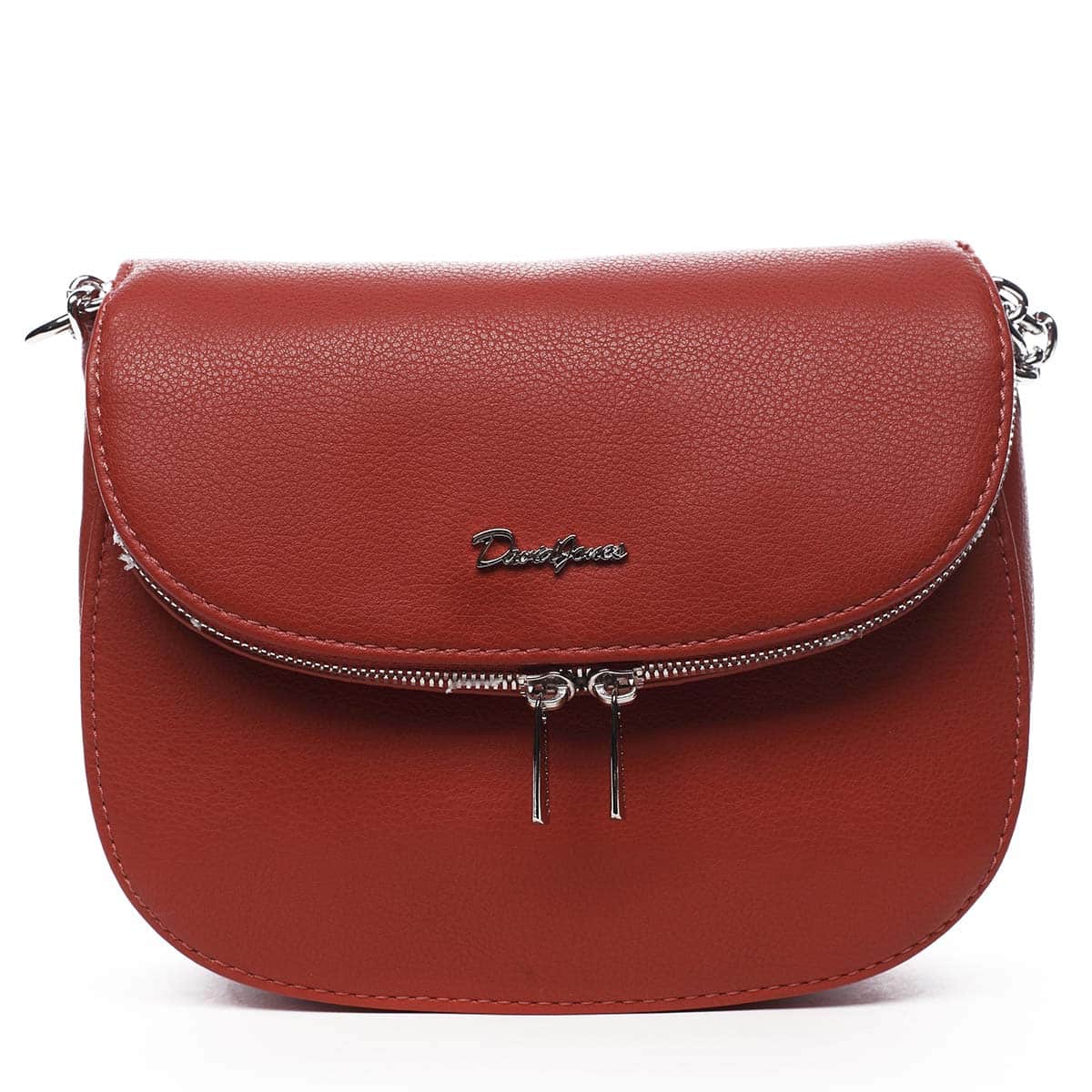 Dámská crossbody kabelka červená - David Jones Yakira červená