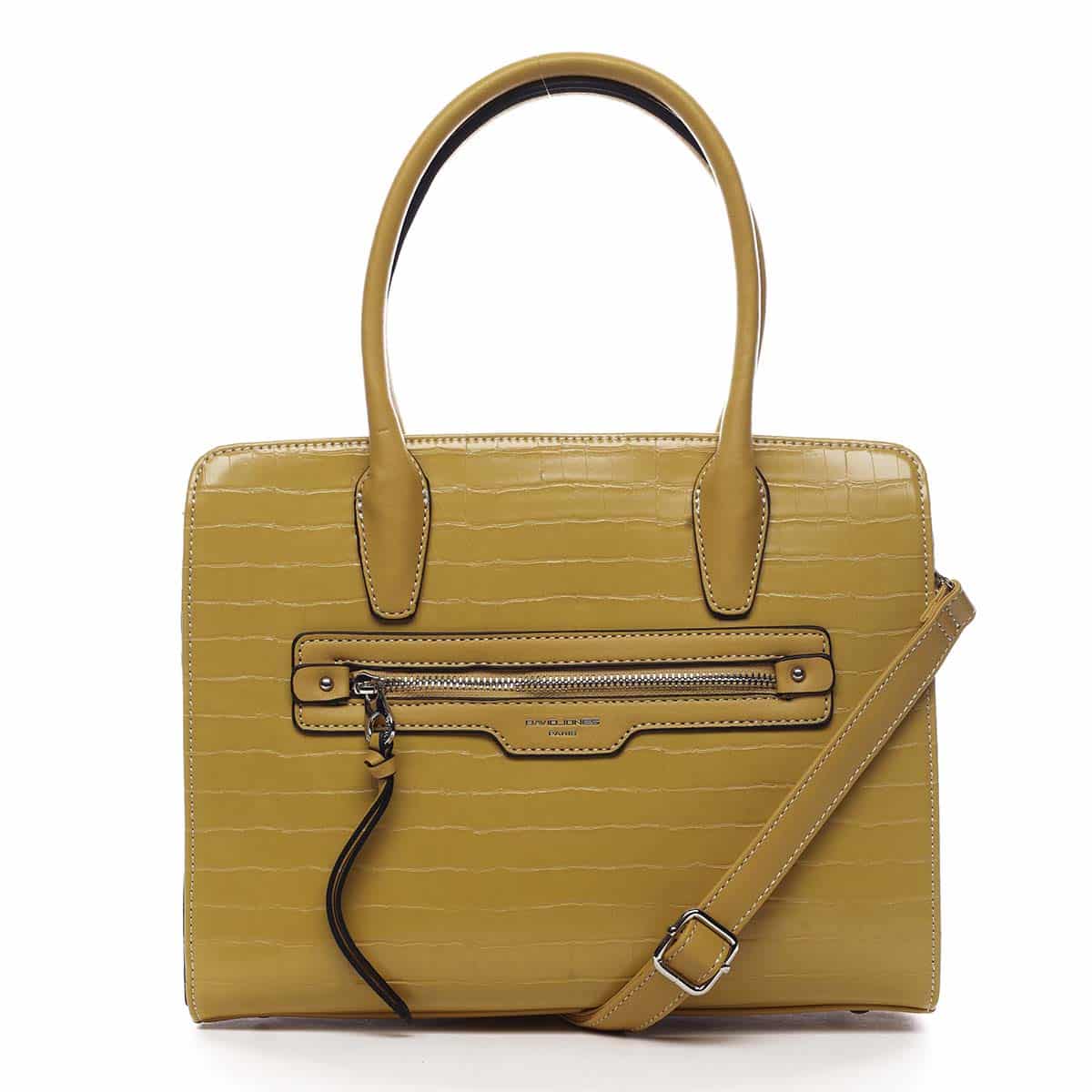 Dámská kabelka žlutá - David Jones Camille žlutá