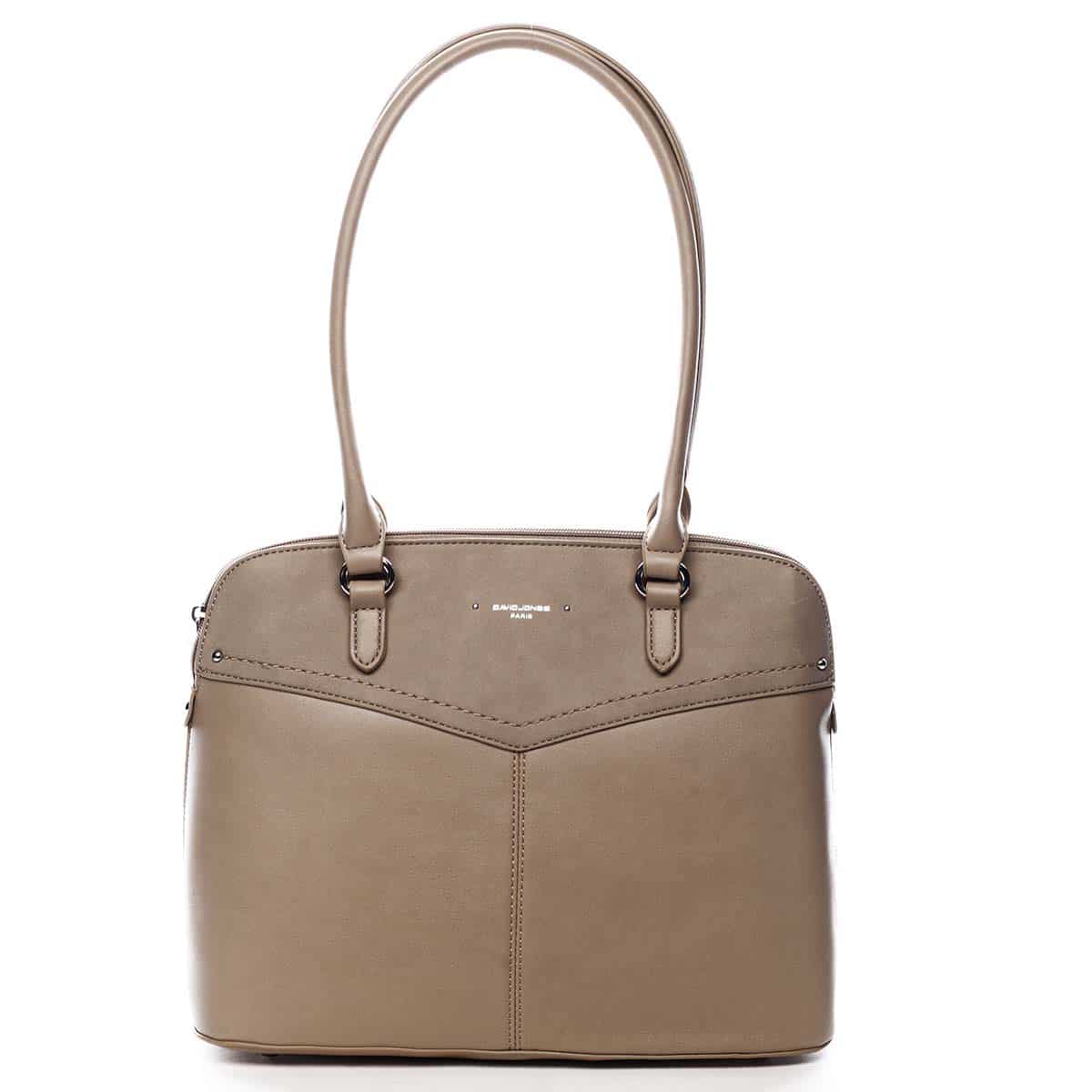 Dámská kabelka přes rameno světlá camel - David Jones Ranasma Camel