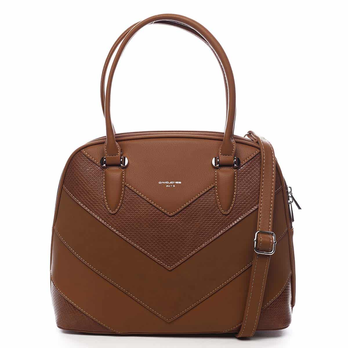 Dámská kabelka světle hnědá - David Jones Golddoll hnědá