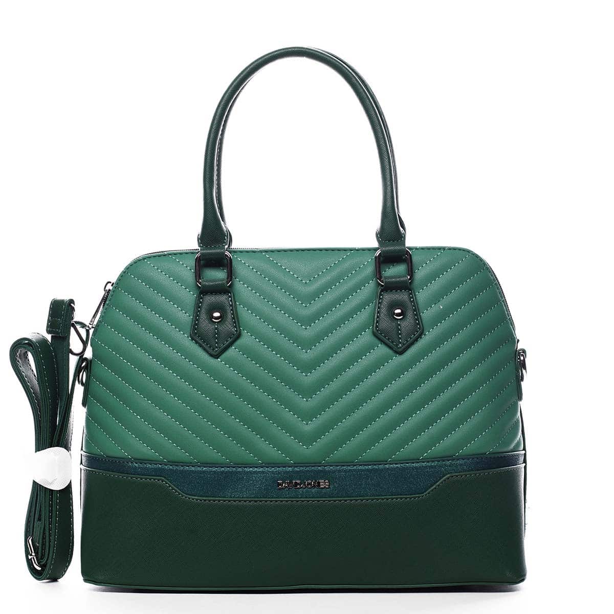 Dámská kabelka do ruky zelená - David Jones Roshel zelená