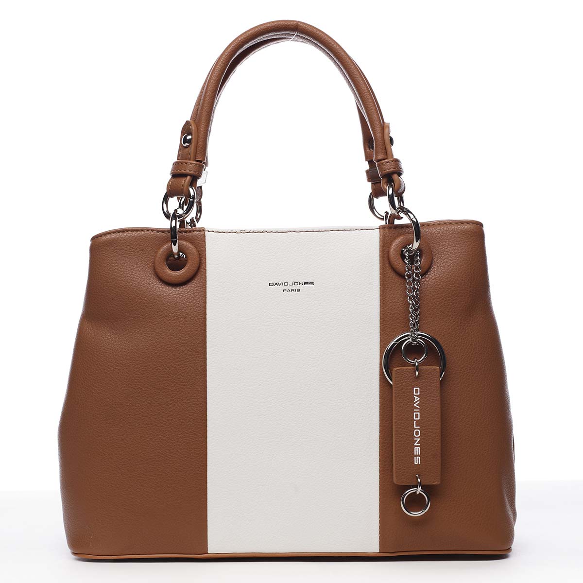 Dámská kabelka do ruky světle hnědá - David Jones Valentina hnědá