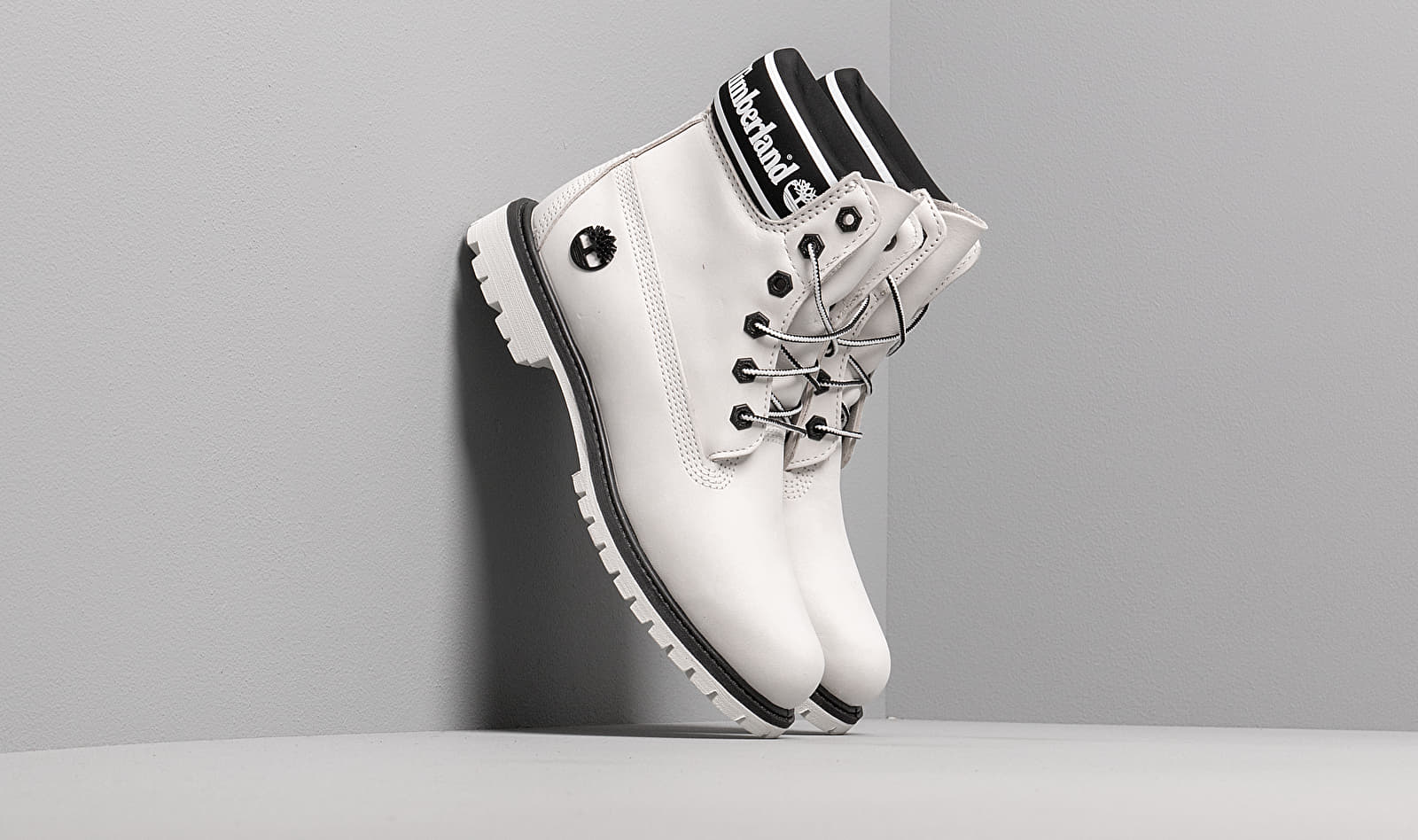 Timberland 6in Premium WP Boot L/F- W White