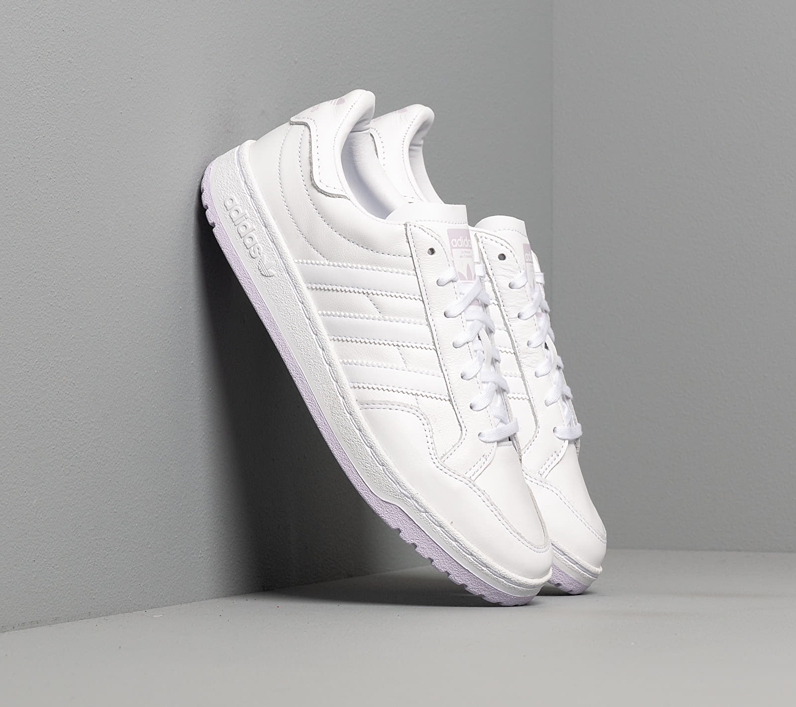 adidas Team Court W Ftw White/ Ftw White/ Purple Tint